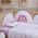 Σετ Σεντόνια Κούνιας 120x170 Βρεφικά Baby Dots Ecru/Pink Nef Nef Homeware
