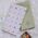 Σετ Σεντόνια Λίκνου Βρεφικά 2τεμ. Baby Dots Ecru/Green 70x120 Nef Nef Homeware