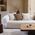 Ριχτάρι Πολυθρόνας Venezia Ecru 170x180 Nef Nef Homeware