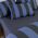 Σετ Παπλωματοθήκη Casual Vertia Blue/Black 170x240 Μονή Nef Nef Homeware