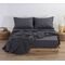 Σεντόνι Basic 727-D.Grey 1.40x2.00+30 Διπλό με λάστιχο NEF-NEF 100%Βαμβάκι