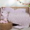 Κουβέρτα Fleece Sweet Rhombus Pink Αγκαλιάς 75x110 Nef-Nef Homeware