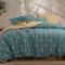 Σετ Παπλωματοθήκη Odete Green 170x240 Μονή Nef-Nef Homeware