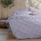 Σετ Παπλωματοθήκη Odete Grey 240x230 Υπέρδιπλη Nef-Nef Homeware