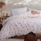 Σετ Παπλωματοθήκη Plant Ecru 240x230 Υπέρδιπλη Nef-Nef Homeware