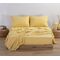 Σεντόνι Basic 1184-Yellow 1.40x2.00+30 Διπλό με λάστιχο Nef-Nef Homeware