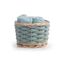 Σετ 5τμχ.Borra Aqua καλαθάκι με Λαβέτες 30x30 Nef-Nef Homeware