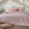 Σετ Σεντόνια Quantro Beige Διπλά 200x270 Nef-Nef Homeware