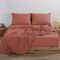 Σεντόνι Basic 1217-Teracotta 1.80x2.00+35 King Size με λάστιχο Nef-Nef Homeware