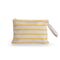 Τσαντάκι Θαλάσσης Elveria Yellow 33x23 Nef-Nef Homeware