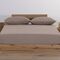 Σεντόνι Jersey 1185-Mocca Δπλό140x200+30 Nef-Nef Homeware