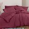 Παπλωματοθήκη  Basic-22 1218-Bordo Υπέρδιπλη 230x240 Nef-Nef Homeware