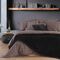 Κουβέρτα Velosso 24 Black Υπέρδιπλη 230x240 Nef-Nef Homeware