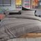 Σετ Σεντόνια Casual Stripe D.Grey  170x270 Μονά +(100x200+35)κατωσέντονο με λάστιχο  Nef-Nef Homeware