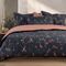 Σετ ΠαπλωματοθήκηVania Blue/Black Υπέρδιπλη 240x230 Nef-Nef Homeware