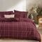 Σετ Παπλωματοθήκη Naiberg Bordo Flannel Μονή 160x230 Nef-Nef Homeware