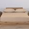 Σεντόνι Jersey 730-Beige Υπέρδιπλο 160x200+30 Nef-Nef Homeware