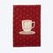 Ποτηρόπανο Βελουτέ Cup of Tea Bordo 40x60 Nef-Nef Homeware