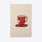 Ποτηρόπανο Βελουτέ Cup of Tea Ecru 40x60 Nef-Nef Homeware
