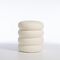Μπουκλέ Σκαμπό Stool Ecru 35x40 Nef-Nef Homeware