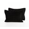 Σετ 2 τμχ. Μαξιλαροθήκες Elements-Brave Black 52x72 Nef-Nef Homeware