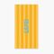 Πετσέτα Θαλάσσης Capri Yellow 80x160 Nef-Nef Homeware