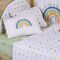 Σετ Σεντόνια Κούνιας 120x170 Βρεφικά Baby Dots Ecru/Green Nef Nef Homeware