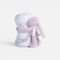 Κουβερτάκι με Κουνελάκι Βρεφικό Αγκαλιάς Fleece Bunny Boo Ecru/Pink 75x100 Nef Nef Homeware