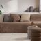 Ριχτάρι Dakari Brown Μονοθέσιο 130x180 Nef-Nef Homeware