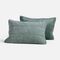 Σετ 2τεμ. Μαξιλαροθήκες Vania Forest Green 52x72 Nef Nef Homeware