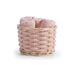 Σετ 5τμχ.Borra Peach καλαθάκι με Λαβέτες 30x30 Nef-Nef Homeware