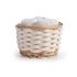 Σετ 5τμχ.Borra Cream καλαθάκι με Λαβέτες 30x30 Nef-Nef Homeware