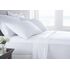 Σεντόνι  Ημίδιπλο 1.60x2.40  White Astron Italy 144TC PERCALLE 52%Βαμβάκι & 48%Πολυεστέρας