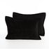Σετ 2 τμχ. Μαξιλαροθήκες Elements-Brave Black 52x72 Nef-Nef Homeware