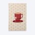 Ποτηρόπανο Βελουτέ Cup of Tea Ecru 40x60 Nef-Nef Homeware