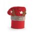 Καλάθι με Κουβέρτα Christmas Starlight Red/Red 110x140 Nef-Nef Homeware