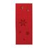 Σετ 2 τμχ.Θήκη Μαχαιροπήρουνων Snow Felt Red  Nef-Nef Homeware