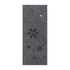 Σετ 2 τμχ.Θήκη Μαχαιροπήρουνων Snow Felt Grey  Nef-Nef Homeware