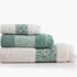 Σετ 3τμχ.Πετσέτες Jetrix Ecru/Green Nef-Nef Homeware