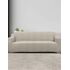 Ελαστικό κάλυμμα Τριθέσιο Earthline Beige Madi Homeware