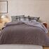 Κουβερτοπάπλωμα Elaisa D.Grey 160x220 Μονό Nef Nef Homeware